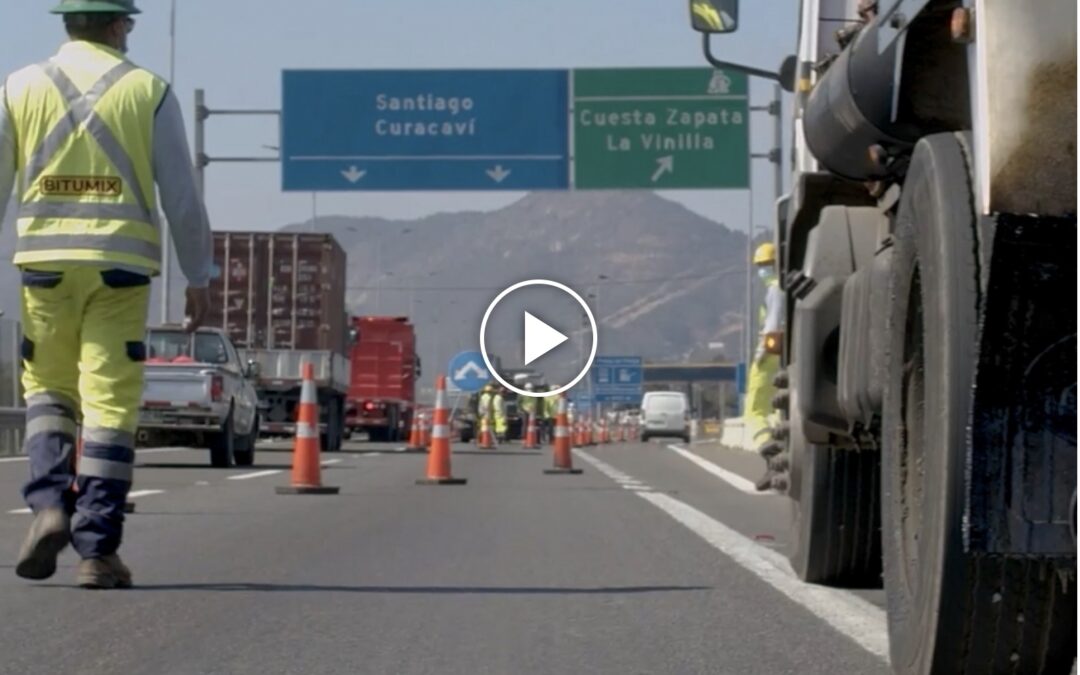 Así es la iniciativa que busca pavimentar las carreteras con neumáticos en desuso y asfalto reciclado