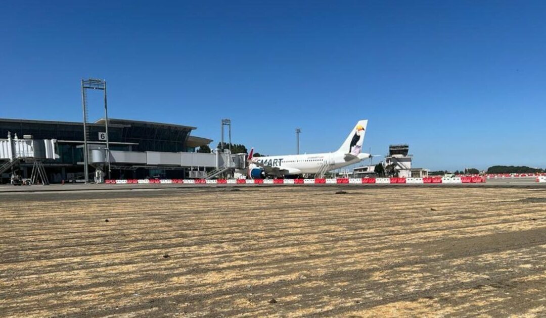 Mejoras en Aeropuerto Carriel Sur tienen 43% de avance