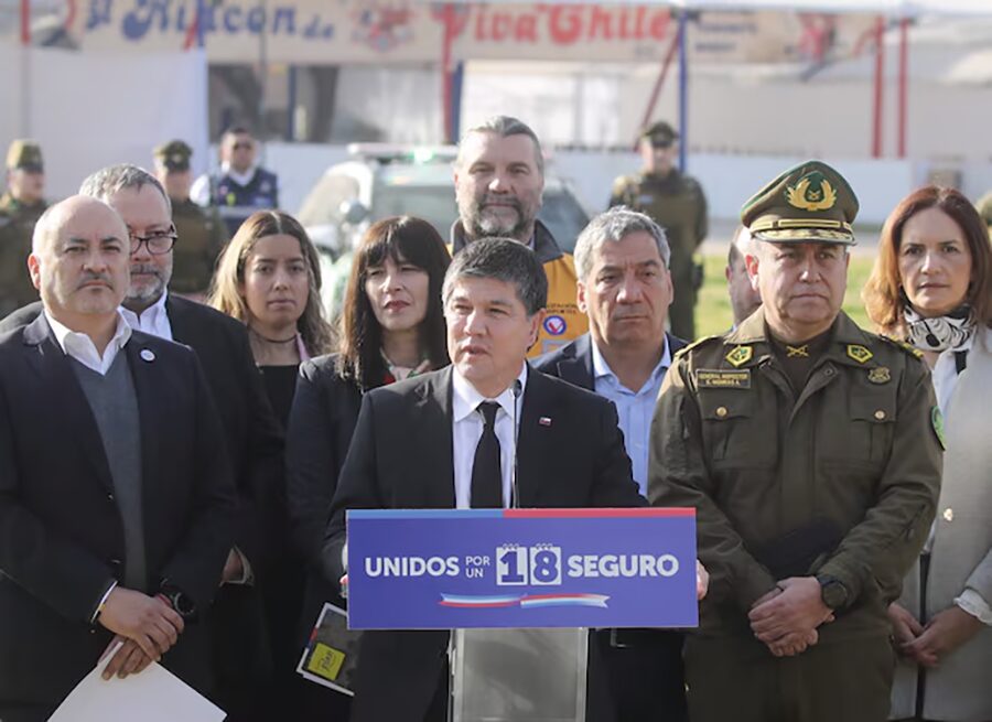 Gobierno anuncia medidas del Plan Nacional de Seguridad para las Fiestas Patrias