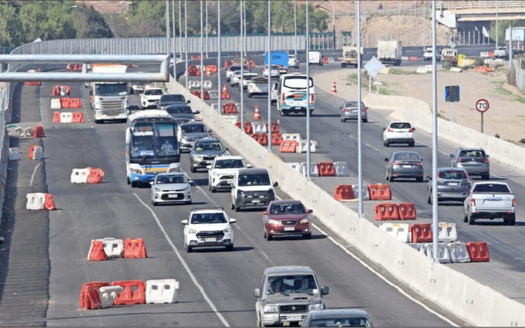 Nuevas concesiones viales tendrán incentivos para evitar congestión por obras de mantención