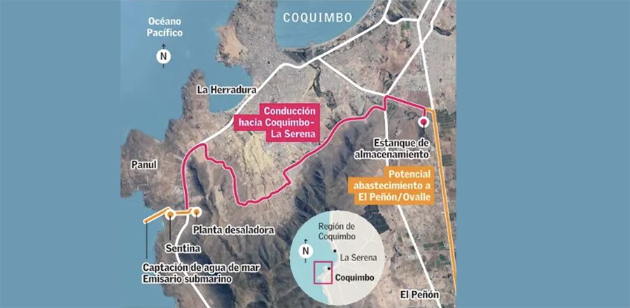 Desaladora en Coquimbo operaría recién en 2029 : Parlamentarios y expertos piden urgencia para la obra