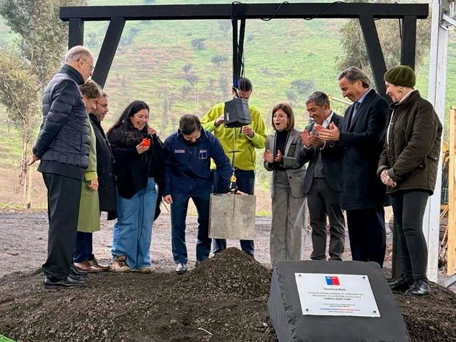 COPSA presente en colocación de primera piedra del túnel Lo Ruiz: obra de US$450 millones que aliviará el tráfico en Santiago norte