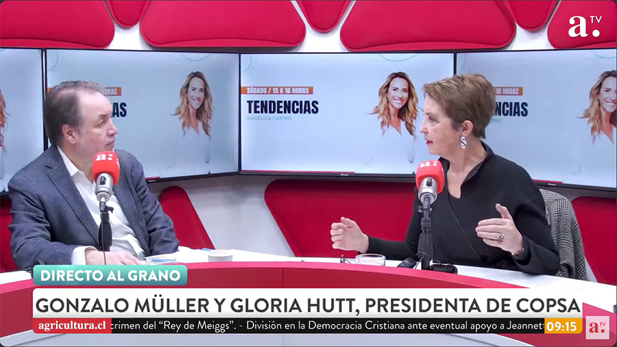 Gloria Hutt: "Hay 9 mil millones de dólares en obras a la espera de ejecutarse, una inyección gigantesca de recursos, que es importante destrabar"