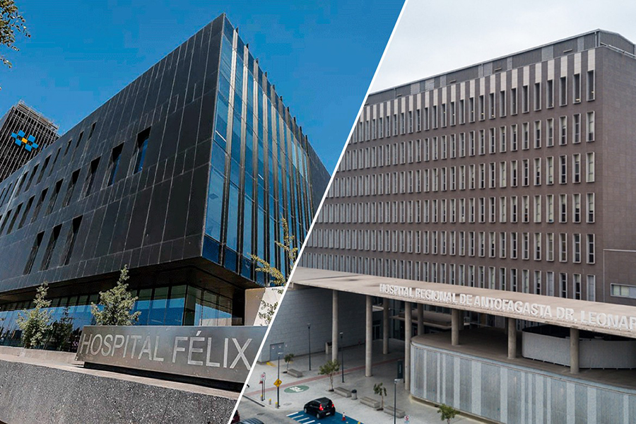 Hospitales concesionados de Antofagasta y Félix Bulnes, dentro de los recintos de salud pública mejor equipados de América Latina