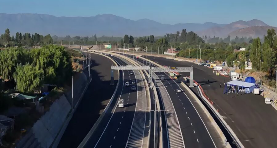 Inauguran sistema free-flow en Acceso Sur a Santiago y con ello, todas las autopistas en la RM quedan sin barreras en sus peajes