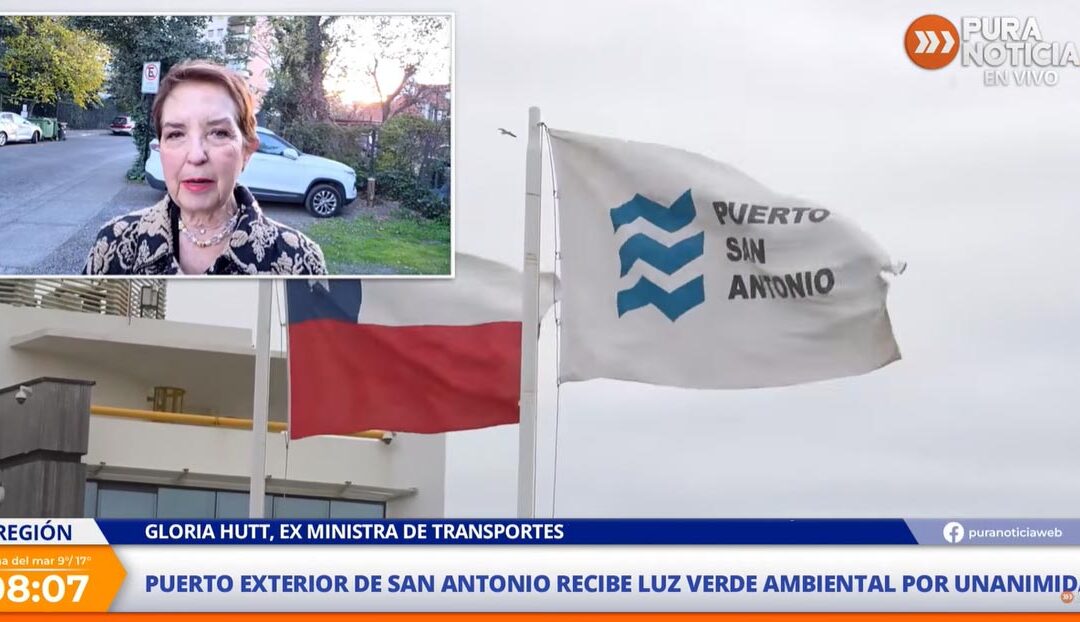 Presidenta de Copsa analiza la aprobación ambiental del proyecto Puerto Exterior de San Antonio
